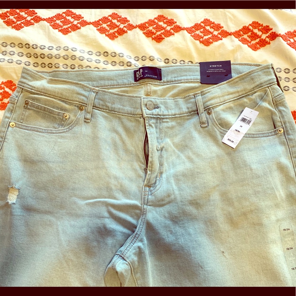 Plus Gap Girlfriend Jeans- NWT